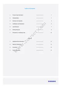 SL-B8R5C9H1AWW Datasheet Page 2