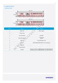 SL-B8R5C9H1AWW Datasheet Page 9