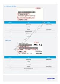 SL-B8R5C9H1AWW Datasheet Page 10