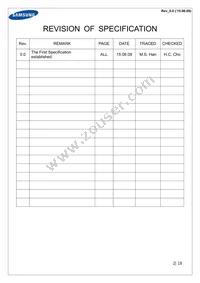 SL-B8T7NK0L2WW Datasheet Page 2