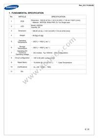 SL-B8T7NK0L2WW Datasheet Page 4