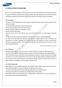 SL-B8T7NK0L2WW Datasheet Page 15