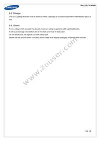 SL-B8T7NK0L2WW Datasheet Page 16