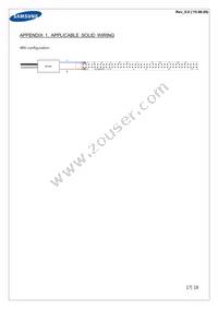 SL-B8T7NK0L2WW Datasheet Page 17