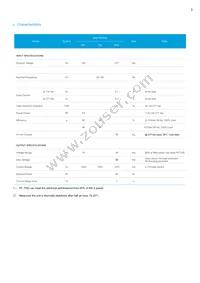 SL-LA1425003US Datasheet Page 3