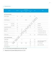 SL-LA142A002US Datasheet Page 3