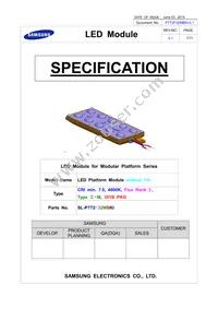 SL-P7T2F32MBKI Datasheet Cover