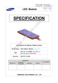 SL-P7T2F385BKI Datasheet Cover