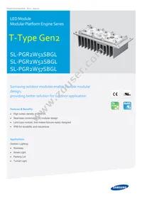 SL-P7T2W585BGL Datasheet Cover