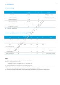 SL-P7T2W585BGL Datasheet Page 4