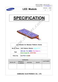 SL-P7V2F385BKI Datasheet Cover