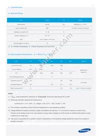 SL-PGR1W27MBWW Datasheet Page 4