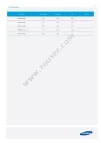 SL-PGR1W27MBWW Datasheet Page 6