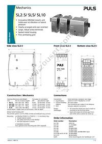 SL10.101 Datasheet Page 3