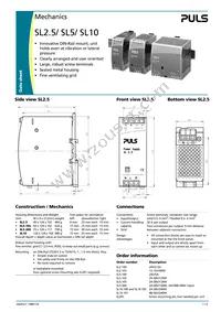 SL10.104 Datasheet Page 3