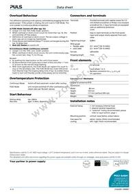 SL10.305 Datasheet Page 4