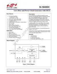 SL16020DC Datasheet Cover