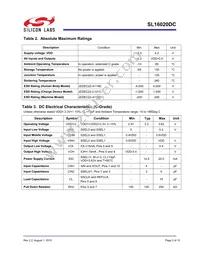 SL16020DC Datasheet Page 3