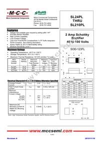 SL210PL-TP Datasheet Cover