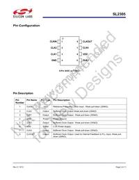 SL2305SC-1T Datasheet Page 2