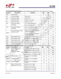 SL2305SC-1T Datasheet Page 5