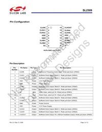 SL2309SC-1T Datasheet Page 2