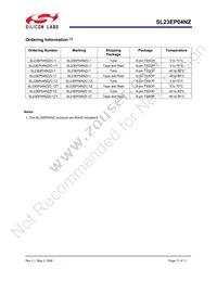 SL23EP04NZZI-1T Datasheet Page 11