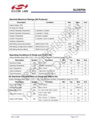 SL23EP04SI-2T Datasheet Page 4