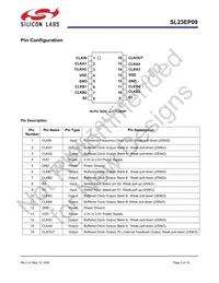 SL23EP09ZI-1HT Datasheet Page 2