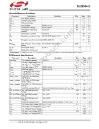 SL28504BZI-2T Datasheet Page 19