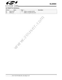 SL28504BZIT Datasheet Page 5