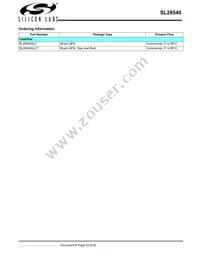 SL28540ALCT Datasheet Page 23