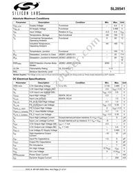 SL28541BZIT Datasheet Page 21