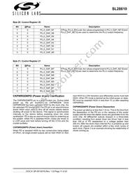 SL28610BLIT Datasheet Page 11