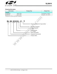 SL28610BLIT Datasheet Page 21