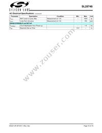 SL28748ELIT Datasheet Page 15