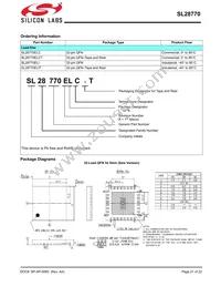 SL28770ELIT Datasheet Page 21