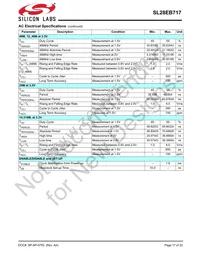 SL28EB717ALIT Datasheet Page 17