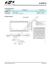 SL28EB740AZIT Datasheet Page 20