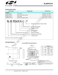 SL28PCIE10ALIT Datasheet Page 15