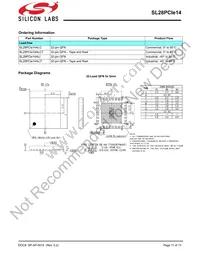 SL28PCIE14ALIT Datasheet Page 11