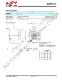 SL28PCIE25ALCT Datasheet Page 15