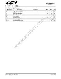 SL28SRC02BZCT Datasheet Page 4