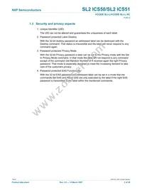 SL2MOS5001EV Datasheet Page 2