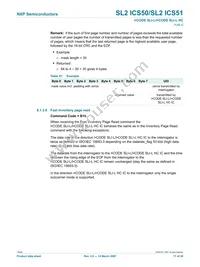 SL2MOS5001EV Datasheet Page 17