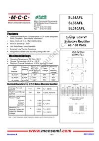 SL36AFL-TP Datasheet Cover