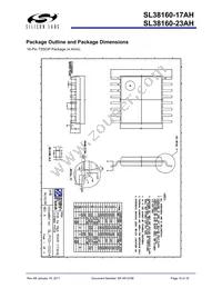 SL38160AZC-17AH Datasheet Page 15