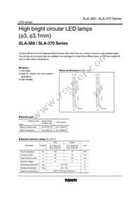 SLA-360LT3F Datasheet Cover