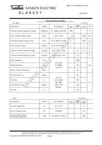 SLA5227 Datasheet Page 2