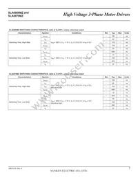 SLA6870MZ Datasheet Page 7